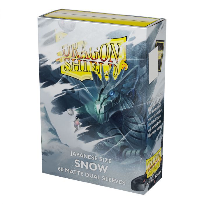 Dragon Shield Matte Sleeve - Snow 'Nirin' 60ct