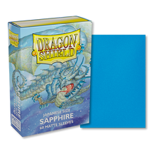 Load image into Gallery viewer, Dragon Shield Matte Sleeve - Sapphire &#39;&#39;Turikos&quot; 60ct
