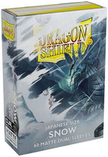 Load image into Gallery viewer, Dragon Shield Matte Sleeve - Snow &#39;Nirin&#39; 60ct
