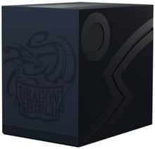 Load image into Gallery viewer, DRAGON SHIELD DECK BOX DOUBLE SHELL BLOOD Midnight Blue
