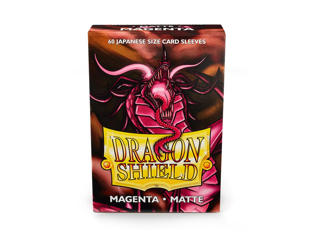 Dragon Shield Matte Sleeve - Magenta ‘Demato’ 60ct