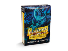 Load image into Gallery viewer, Dragon Shield Matte Sleeve - Night Blue ‘Delphion’ 60ct
